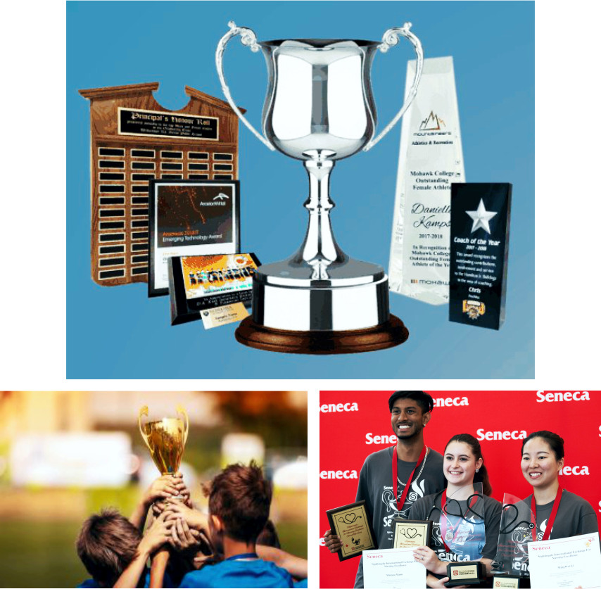 Trophies From by Aran Awards in Hamilton, Ontario