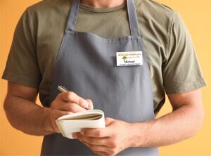 Namebadge Apron