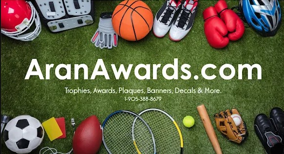Sports trophy options for multiple activities from Aran Awards